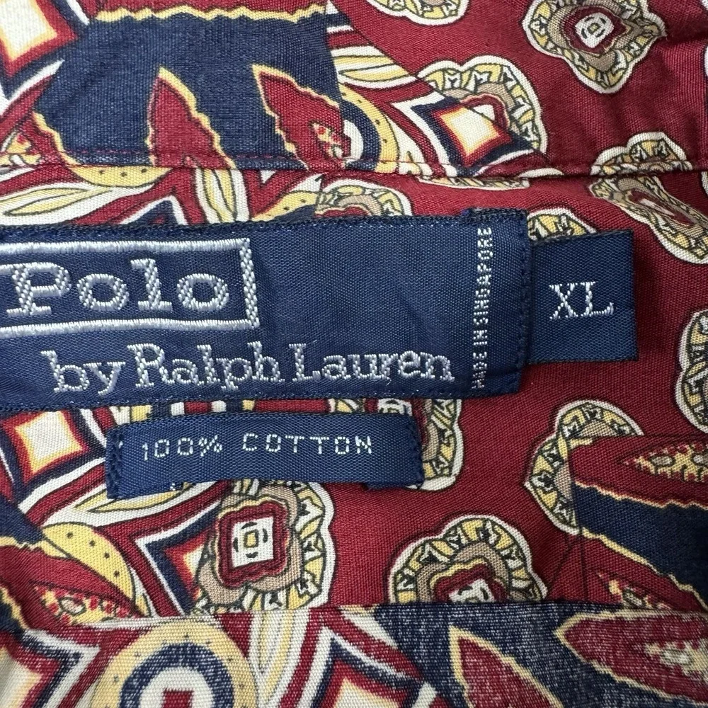 Polo Ralph Lauren measurements armpit